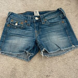 True Religion Jean shorts